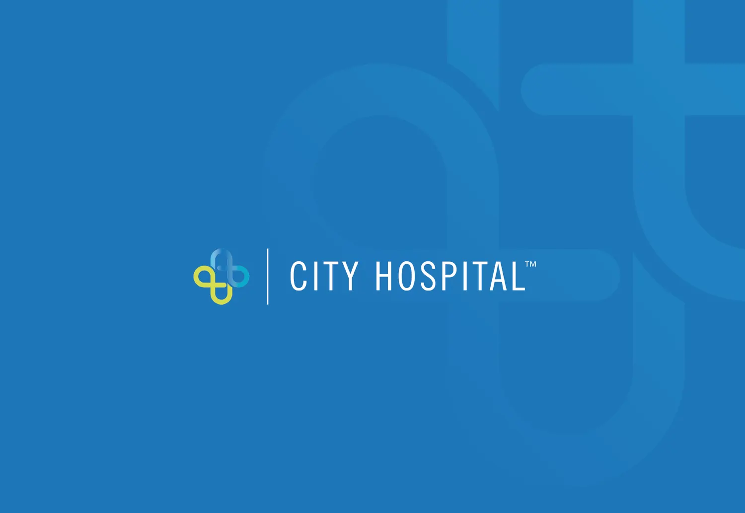 City Hospital identity — primary lockup